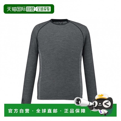 日本直邮MILLET 男士徒步长袖T恤 WAFFLE WOOL CRW M MIV01905 徒