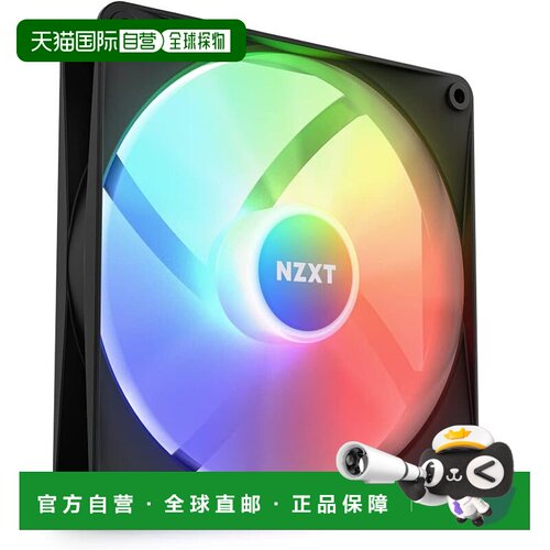 【日本直邮】Nzxt恩杰 电脑机箱风扇 无噪音 耐用 RF-C14SF-B1