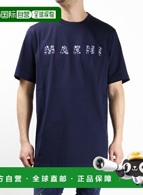 日本直邮 MARNI T恤 T恤短袖常规版型棉质男式 HUMU0198PQ USCW21