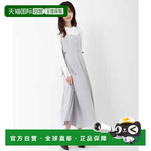 1h可退 日本直邮MISCH MASCH 2025春夏新款 側邊綁帶褶皺連身裙/M