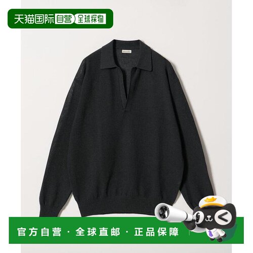 Steven Alan 针织衫 翻领 鹿子 凉感 速干 环保再生纤维 纸纤维