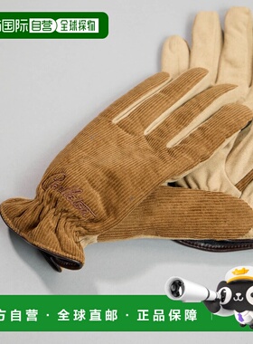 1h可退 日本直邮PENDLETON 男女同款 灯芯绒logo刺绣手套 触屏设