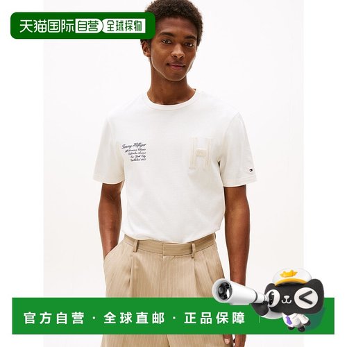 日本直邮TOMMY HILFIGER 大学风希尔菲格T恤 [TO3203EM012856]