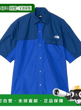 日本直邮The North Face短袖 Nuptse 衬衫 NR22552 男女通用