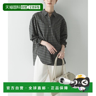 1h可退 日本直邮URBAN RESEARCH 女装 常规领格纹衬衫 UR26130203
