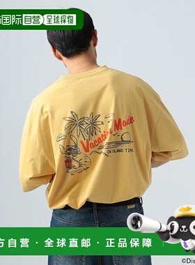 1h可退 日本直邮BAYFLOW男女同款复古刺绣设计T恤 574340短袖