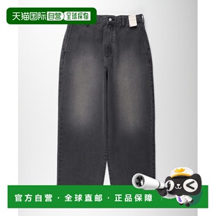 宽松易穿棉质牛仔裤 NUMBER男装 调节抽绳设 日本直邮BACK 1h可退