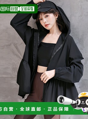 1h可退 日本直邮TeddyShop 女士紫外线防护连帽拉链披风外套 rash