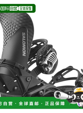 日本直邮SALOMON 雪板固定器 男女通用 23 - 24 HOLOGRAM [无] 黑