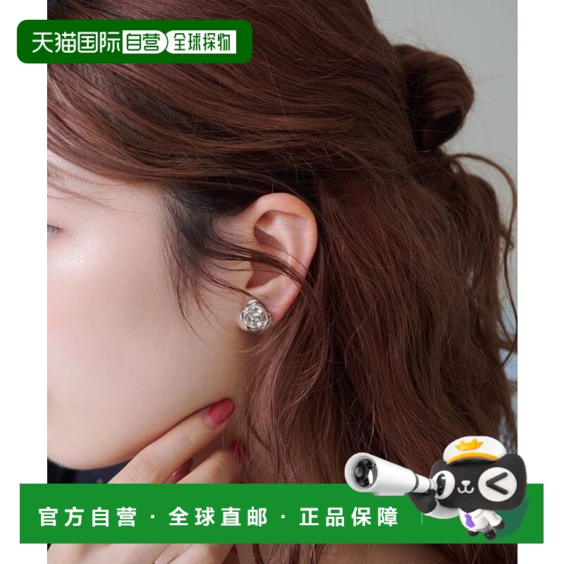 1h可退 日本直邮官方授权 Kastane 玫瑰耳环