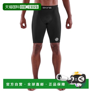 压缩衣 半身紧身裤 SERIES 男士 黑色 日本直邮SKINS