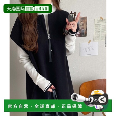 1h可退 日本直邮Classical Elf 女士2way半拉链连衣裙 ce1010359