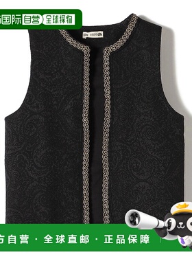 1小时内可退 日本直邮BINDU 女士别注设计布料边缘修饰背心 31471