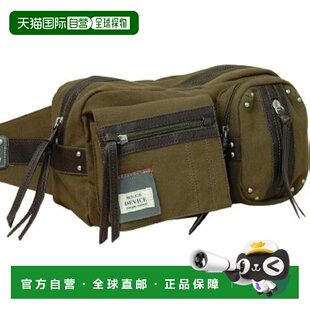 【日本直邮】DEVICE 麦迪逊 2P 腰包 卡其色