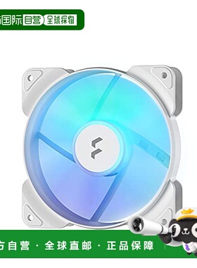 【日本直邮】Fractal Design电脑机箱散热器Aspect 12 RGB 白色