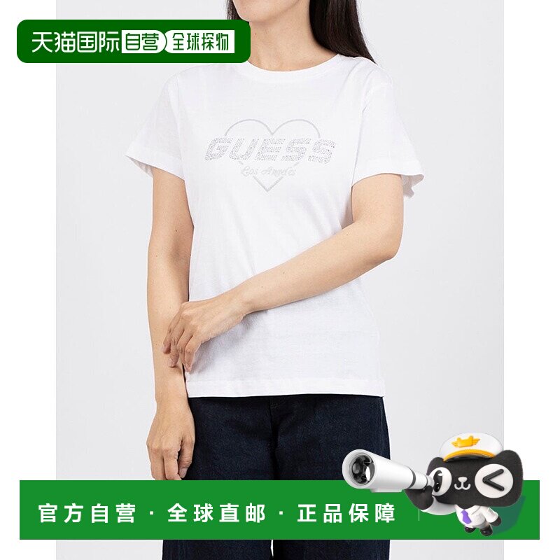 日本直邮Guess NARCISO Cn T恤 GU1432EW032207女装