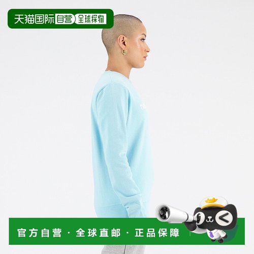 日本直邮New Balance Core 毛圈针织套头衫 女士上衣 [无商家编号