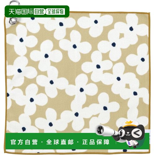 【日本直邮】Wpc.Patterns多用途吸水挂扣布 花卉摩卡 H22-431-20