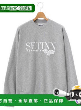 1h可退 日本直邮Setinn 男士Academy刺绣长袖卫衣 24F021