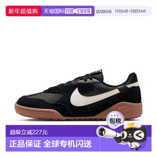 日本直邮Nike 女士运动鞋 Terra Monta 绒面革运动鞋黑色/帆白色-