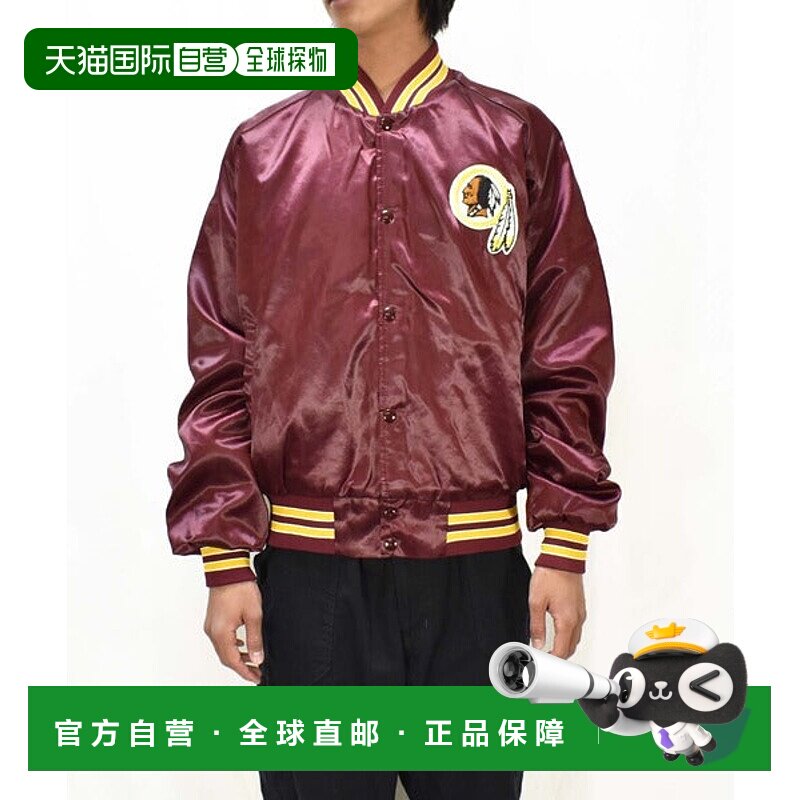 日本直邮MLB 80's Chalk Line NFL华盛顿红皮队尼龙运动外套[8161