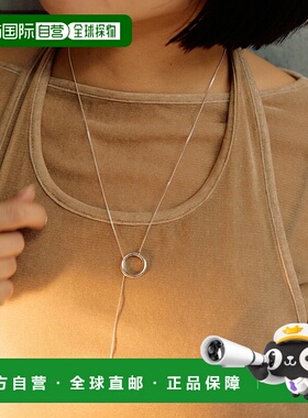 1h可退 日本直邮ear PAPILLONNER 女士 立体感大扣饰 长款项链 EA