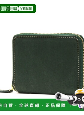 日本直邮 NELD 钱包 NELD ELBA 圆形中钱包双折钱包盒式零钱包圆