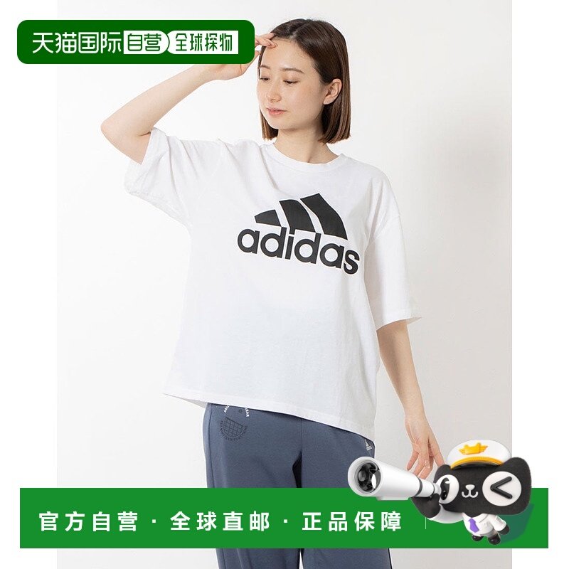 日本直邮 Essentials 女士半袖大logoT恤 HR4930运动