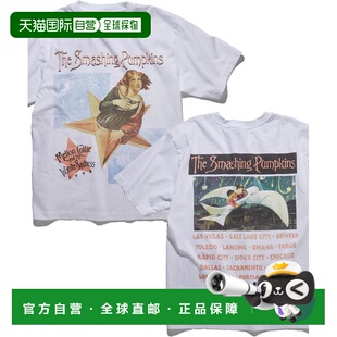 1h可退 日本直邮SMASHING PUMPKINS 男装 全棉90年代复刻款T恤 背