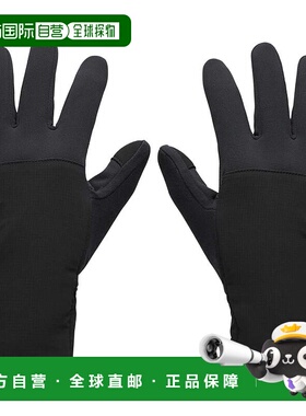 日本直邮Under Armour UASTORMFLEECE 手套 黑色/城堡岩色