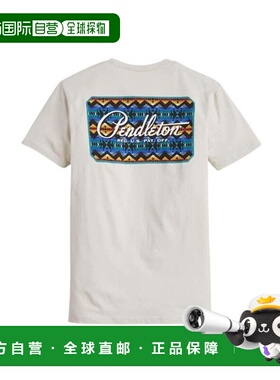 1h可退 日本直邮PENDLETON 西部LOGO印花T恤男装