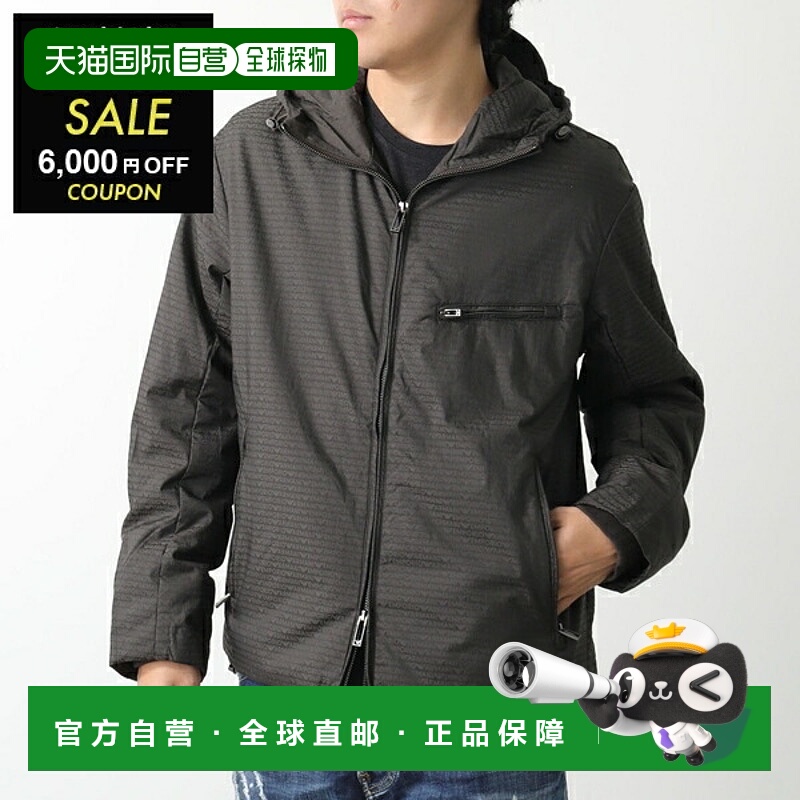 日本直邮Emporio Armani 尼龙夹克 6D1B64 1NNXZ 男款 拉链 夹克