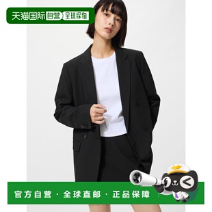 日潮跑腿UNIQLO优衣库 双排扣外套 481603