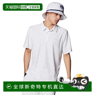 男款 日本直邮Under Polo衫 Armour 远 logo徽标满印图案休闲短袖