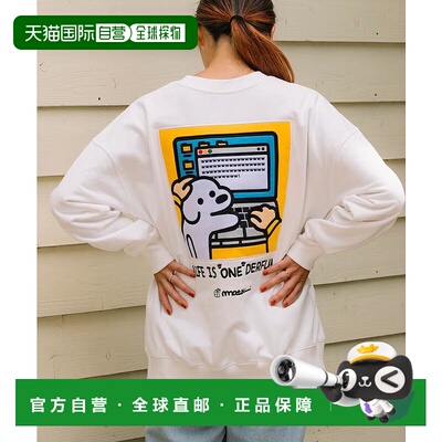 1h可退 日本直邮matsui×FREAK'S STORE 别注WARNING刺绣男士圆领