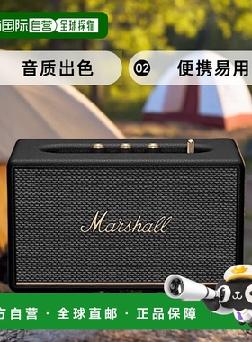 【日本直邮】Marshall马歇尔 无线扬声器 Acton III 黑色 1006004