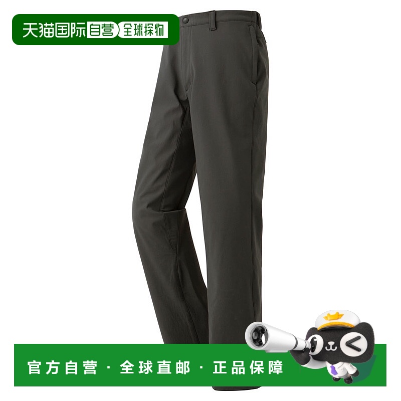 日潮跑腿Montbell蒙贝欧男士户外徒步弹力加绒长裤外穿显瘦正品