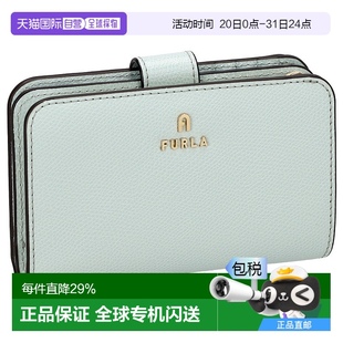 简约WP00314 日本直邮FURLA芙拉双层两折钱包女士经典 ARE000