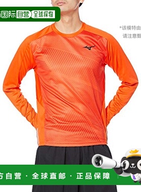 【日本直邮】Mizuno美津浓田径练习衫蓝色休闲潮流复古U2MA0501