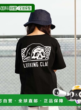 日本直邮LURKING CLASS儿童版格纹Logo T恤 ST24STM04K