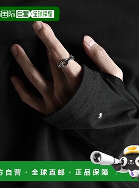 1h可退 日本直邮ADRER 男女同款外科钢戒指 简约设计 百搭指环 AD