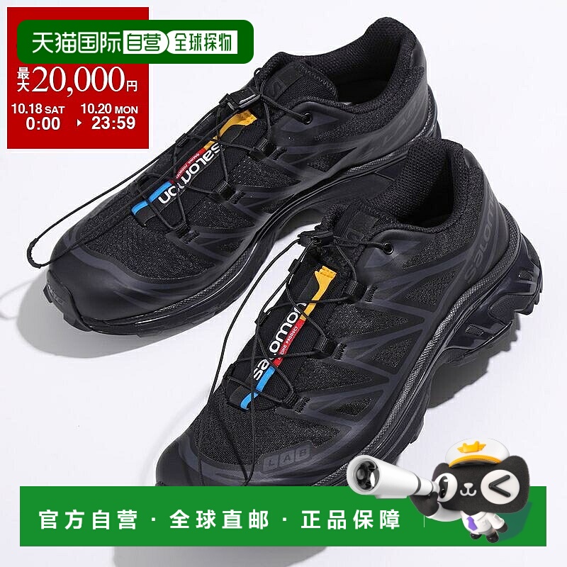 日本直邮SALOMON 运动鞋 XT-6 女士低帮鞋 鞋 黑色/黑色/幻影