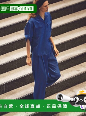 1h可退 日本直邮allureville 女士速干舒适宽松松紧腰长裤 202510