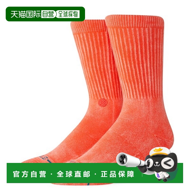 1h可退 日本直邮STANCE 男女同款简约舒适染色长袜 A556A25IDC