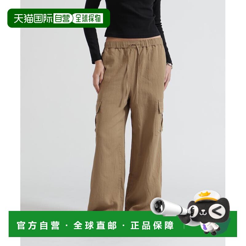 日本直邮AVIREX 女装 双层纱布工装裤 7836110702休闲裤阔腿裤