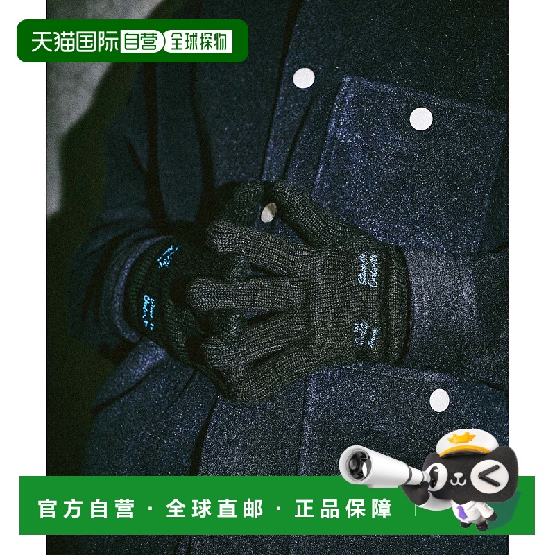 1h可退 日本直邮niko and... 男装 针织保暖手套 指尖开口设计 刺
