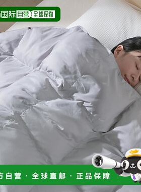 【日本直邮】IRIS人工羽绒被 SD 1.3kg 灰色 可机洗 KKF-SB12-SD