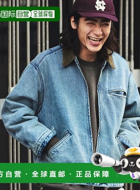1h可退 日本直邮官方授权 FREAK'S STORE 灯芯绒拼接工艺牛仔夹克