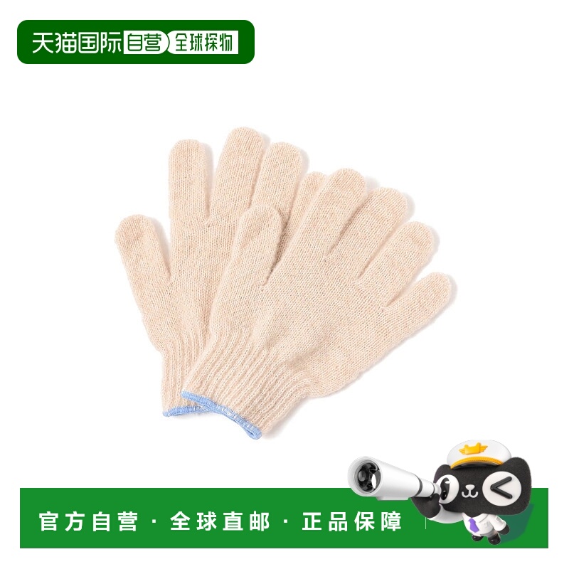 1h可退 日本直邮TEMBEA 女士 仿手套风格针织手套 半指设计 亲子