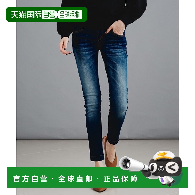 1h可退 日本直邮DOUBLE STANDARD CLOTHING 女士细腿款牛仔裤 050